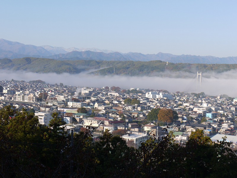 農園ホテルより雲海